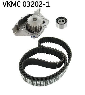 SKF VKMC 03202-1 Pompa acqua + Kit cinghie dentate